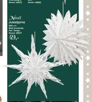 Julestjerne, DKK 49