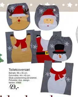 Harald Nyborg Toiletcoversæt, DKK 49 tilbud