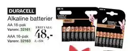 Harald Nyborg Alkaline batterier, DKK 48 tilbud