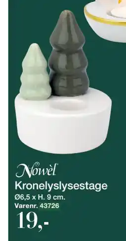 Harald Nyborg Kronelyslysestage, DKK 19 tilbud