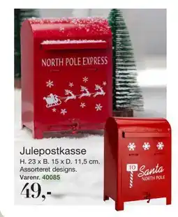Harald Nyborg Julepostkasse, DKK 49 tilbud