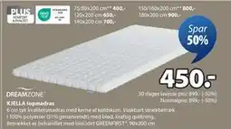 JYSK KJELLA topmadras, DKK 450 tilbud