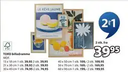 JYSK TORD billedramme tilbud