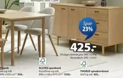 JYSK THORUP spisebordsstol, DKK 425 tilbud