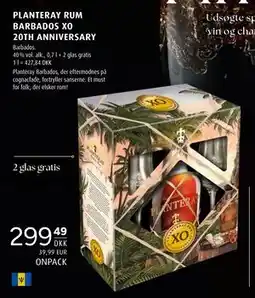 Scandinavian Park PLANTERAY RUM BARBADOS XO 20TH ANNIVERSARY, DKK 299.49 tilbud