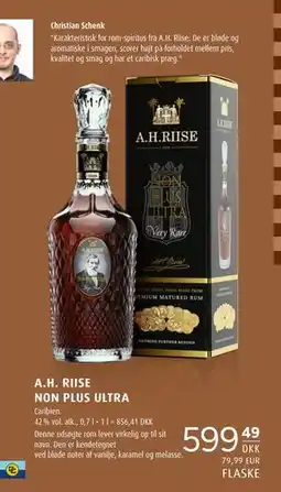 Scandinavian Park A.H. RIISE NON PLUS ULTRA, DKK 599.49 tilbud