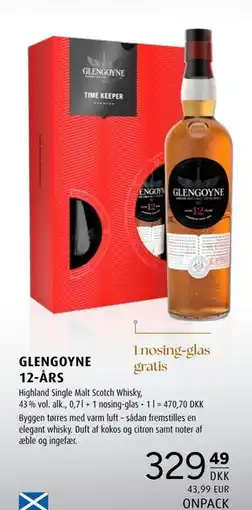 Scandinavian Park GLENGOYNE 12-ÅRS, DKK 329.49 tilbud