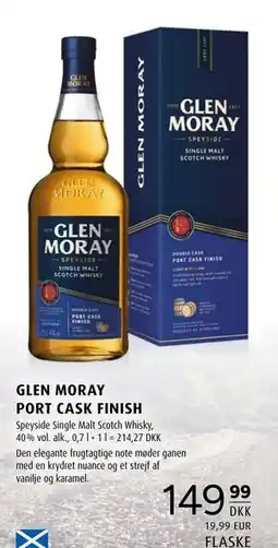 Scandinavian Park GLEN MORAY PORT CASK FINISH, DKK 149.99 tilbud