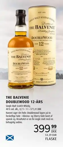 Scandinavian Park THE BALVENIE DOUBLEWOOD 12-ÅRS, DKK 399.99 tilbud