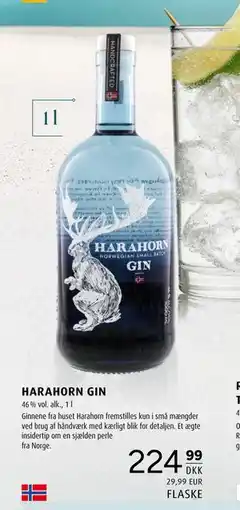 Scandinavian Park HARAHORN GIN, DKK 224.99 tilbud
