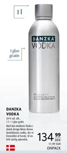 Scandinavian Park DANZKA VODKA, DKK 134.99 tilbud