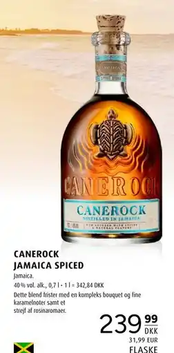 Scandinavian Park CANEROCK JAMAICA SPICED, DKK 239.99 tilbud