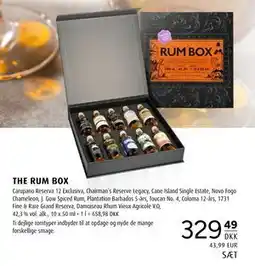 Scandinavian Park THE RUM BOX, DKK 329.49 tilbud