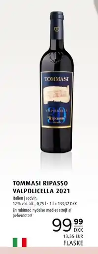 Scandinavian Park TOMMASI RIPASSO VALPOLICELLA 2021, DKK 99.99 tilbud