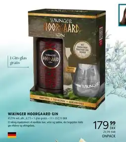 Scandinavian Park WIKINGER NOORGAARD GIN, DKK 179.99 tilbud