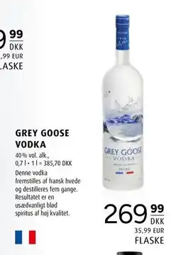 Scandinavian Park GREY GOOSE VODKA, DKK 269.99 tilbud