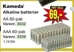 Harald Nyborg Alkaline batterier, DKK 69 tilbud