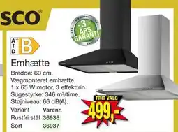 Harald Nyborg Emhætte, DKK 499 tilbud