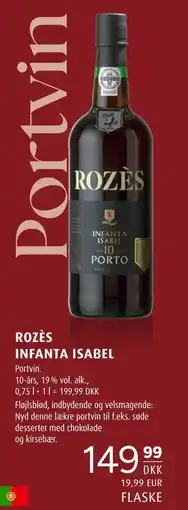 Scandinavian Park ROZÈS INFANTA ISABEL, DKK 149.99 tilbud