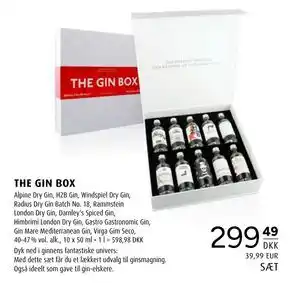 Scandinavian Park THE GIN BOX, DKK 299.49 tilbud