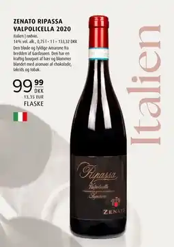 Scandinavian Park ZENATO RIPASSA VALPOLICELLA 2020, DKK 99.99 tilbud