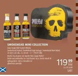 Scandinavian Park SMOKEHEAD MINI COLLECTION, DKK 119.99 tilbud