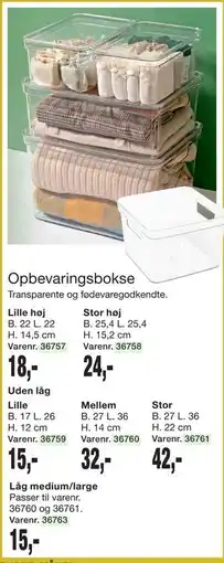Harald Nyborg Opbevaringsbokse tilbud