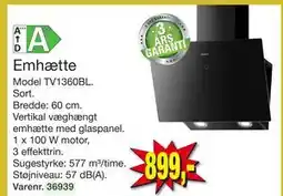 Harald Nyborg Emhætte, DKK 899 tilbud