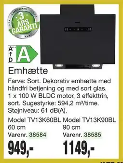 Harald Nyborg Emhætte tilbud