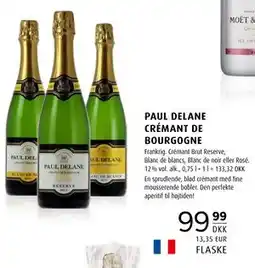Scandinavian Park PAUL DELANE CRÉMANT DE BOURGOGNE, DKK 99.99 tilbud