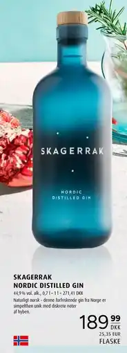 Scandinavian Park SKAGERRAK NORDIC DISTILLED GIN, DKK 189.99 tilbud