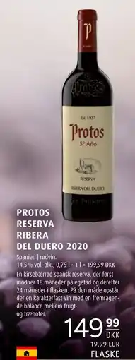 Scandinavian Park PROTOS RESERVA RIBERA DEL DUERO 2020, DKK 149.99 tilbud