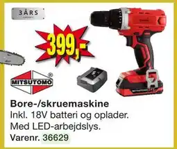 Harald Nyborg Bore-/skruemaskine, DKK 399 tilbud