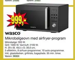 Harald Nyborg Mikrobølgeovn med airfryer-program, DKK 999 tilbud