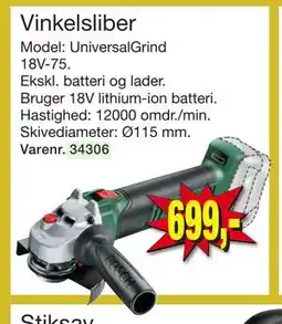 Harald Nyborg Vinkelsliber, DKK 699 tilbud