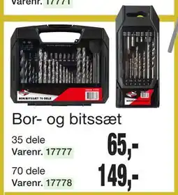 Harald Nyborg Bor- og bitssæt tilbud