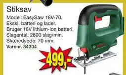 Harald Nyborg Stiksav, DKK 499 tilbud