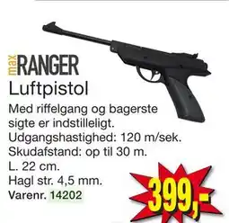 Harald Nyborg Luftpistol, DKK 399 tilbud