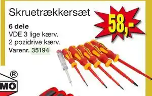 Harald Nyborg Skruetrækkersæt, DKK 58 tilbud