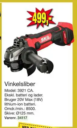 Harald Nyborg Vinkelsliber, DKK 499 tilbud