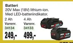 Harald Nyborg Batteri tilbud