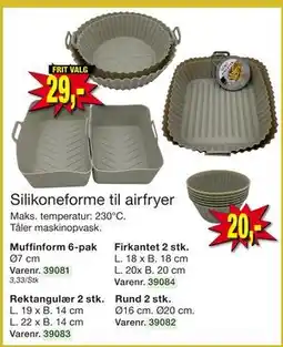Harald Nyborg Silikoneforme til airfryer tilbud