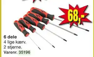 Harald Nyborg Skruetrækkersæt, DKK 68 tilbud