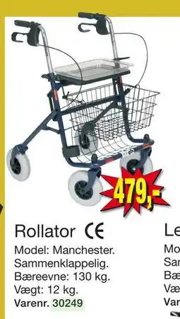 Harald Nyborg Rollator, DKK 479 tilbud