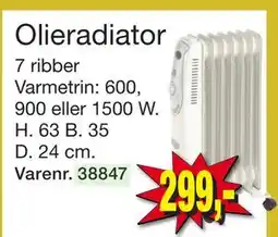 Harald Nyborg Olieradiator, DKK 299 tilbud