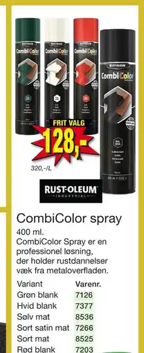 Harald Nyborg CombiColor spray, DKK 128 tilbud