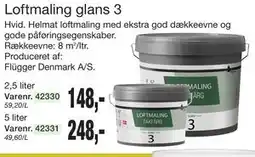 Harald Nyborg Loftmaling glans 3 tilbud