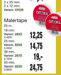 Harald Nyborg Malertape tilbud