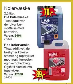 Harald Nyborg Kølervæske, DKK 89 tilbud