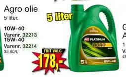 Harald Nyborg Agro olie, DKK 178 tilbud